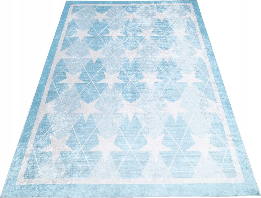 Gyerek Szőnyeg Színes 120x170 Csillagok