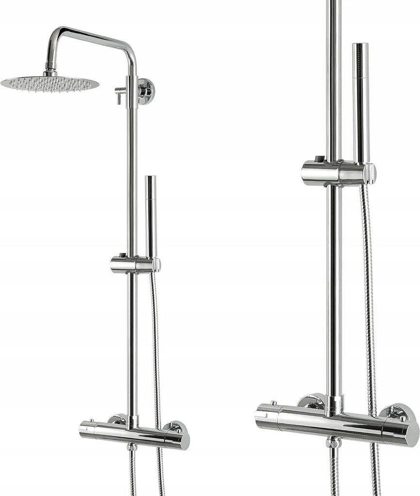Zuhany Szett Termosztátos Zuhanycsappal Robustus Kivitel