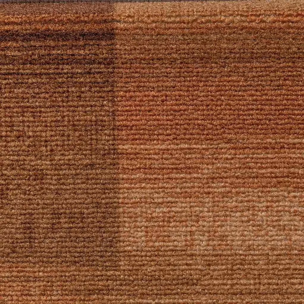 10 db barna öntapadó lépcsőszőnyeg 65x21x4 cm