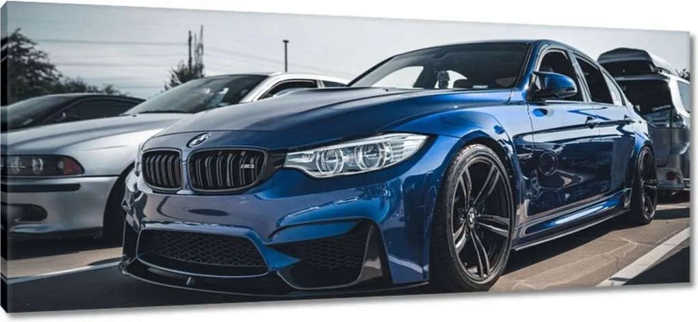 Képek 100x40 Kék Bmw M3 Auto