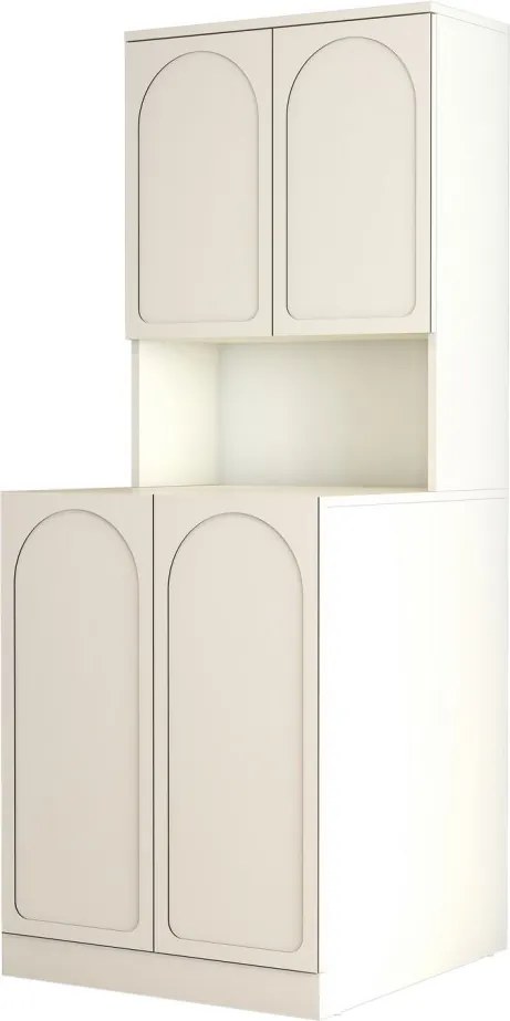 Lyon fürdőszobaszekrény, krém, 70 cm – TR845HCT4402
