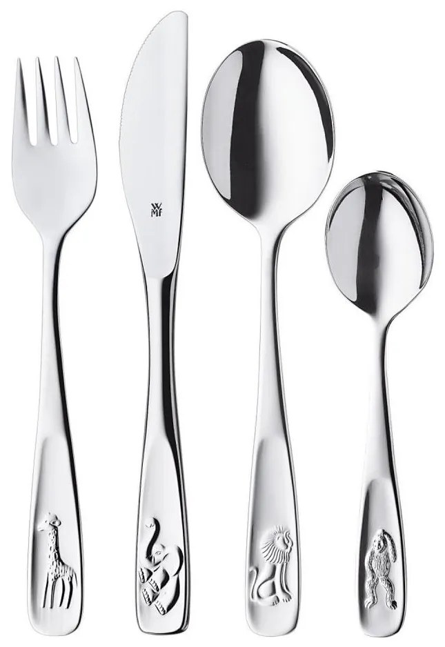 WMF - Gyermek evőeszköz készlet ZOO 4db