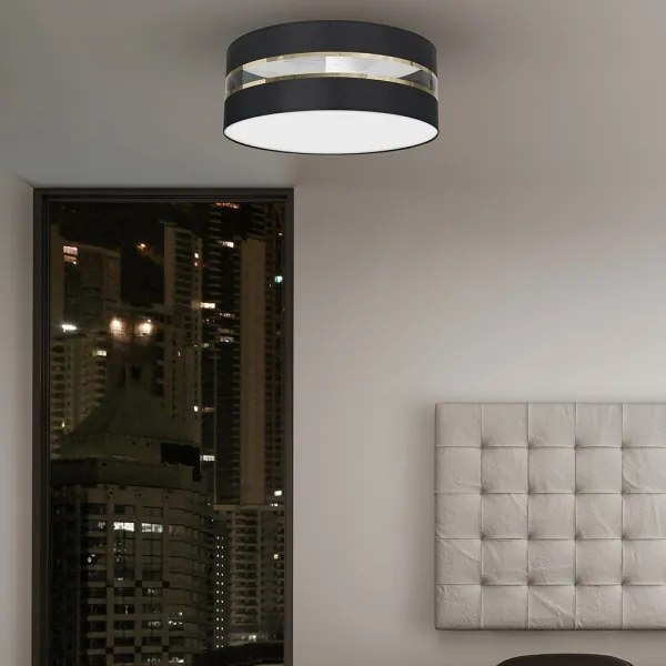 Mennyezeti lámpa ULTIMO 2xE27/60W/230V fekete