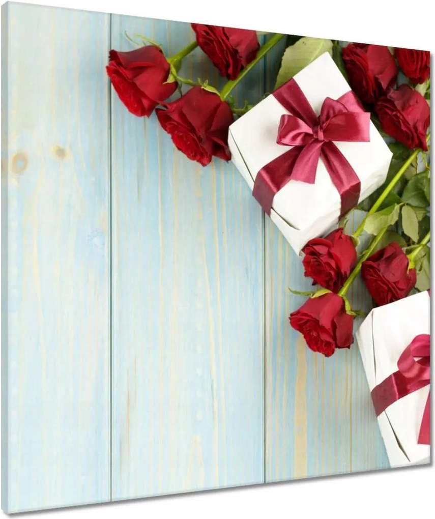 Vászonkép 60x60 Nőnap Ajándék Love