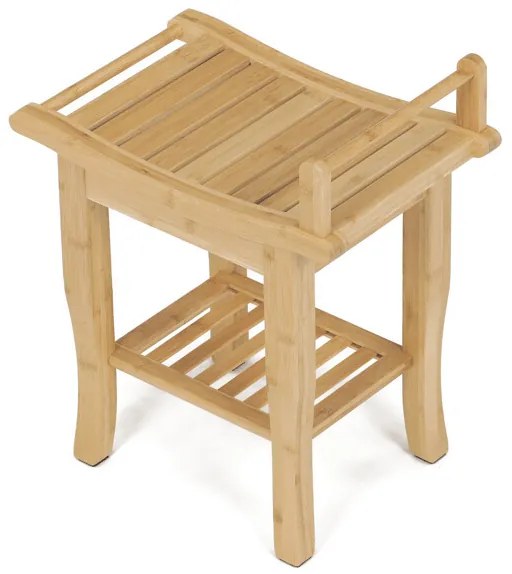 Natúr Bambusz Puff. DR-B063 NAT