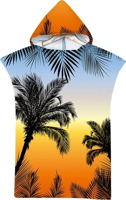 Strandponcsó PALM BEACH színes 80x145 cm