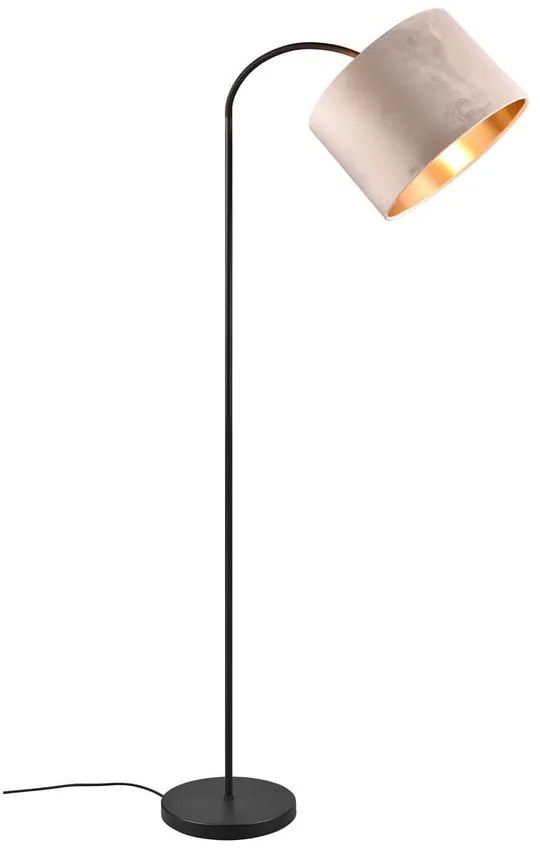 Fekete-bézs állólámpa (magasság 205 cm) Julieta – Trio