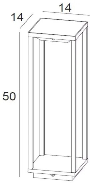 Lucide 27892/02/30 - TENSO SOLAR LED napelemes lámpa, 2,2W, IP54