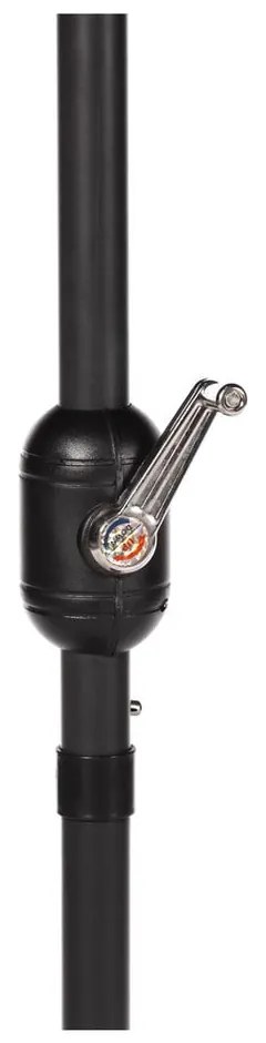 Fekete napernyő ø 300 cm Happy Sun – Bonami Essentials