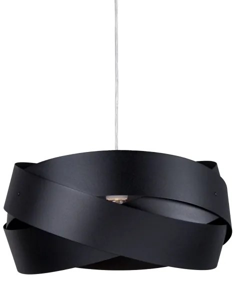 Zuma Line 1114 - Csillár zsinóron TORNADO 1xE27/40W/230V fekete