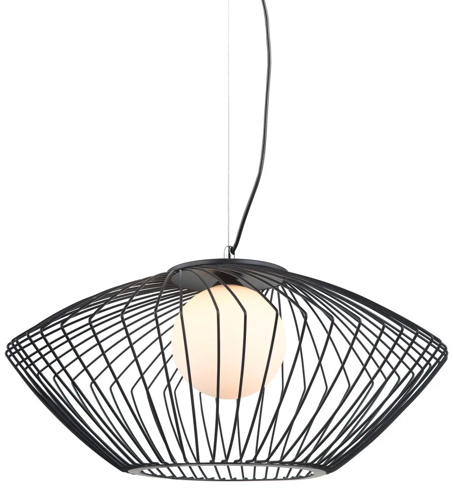 Italux ZENO MDM-3844-1 BK Függőlámpa 1x40W/G9 IP20