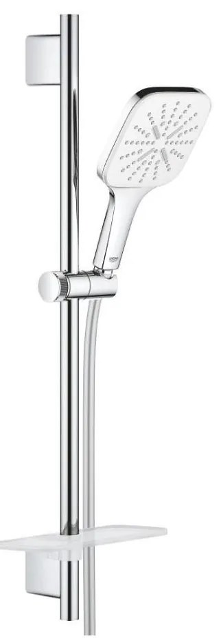 GROHE 26596000 - VITALIO SMARTACTIVE 130 CUBE 600 mm zuhanyszett, fényes króm