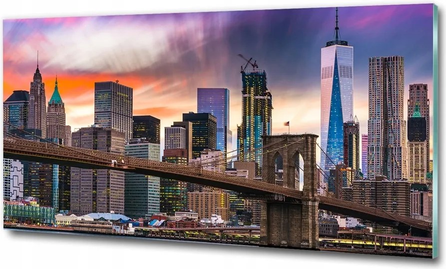 Fotó kép edzett üveg Krakkó Lengyelország 125x50