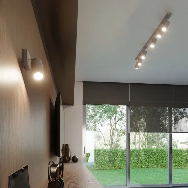 Sollux SL.0452 - Mennyezeti spotlámpa RING 4xGU10/10W/230V