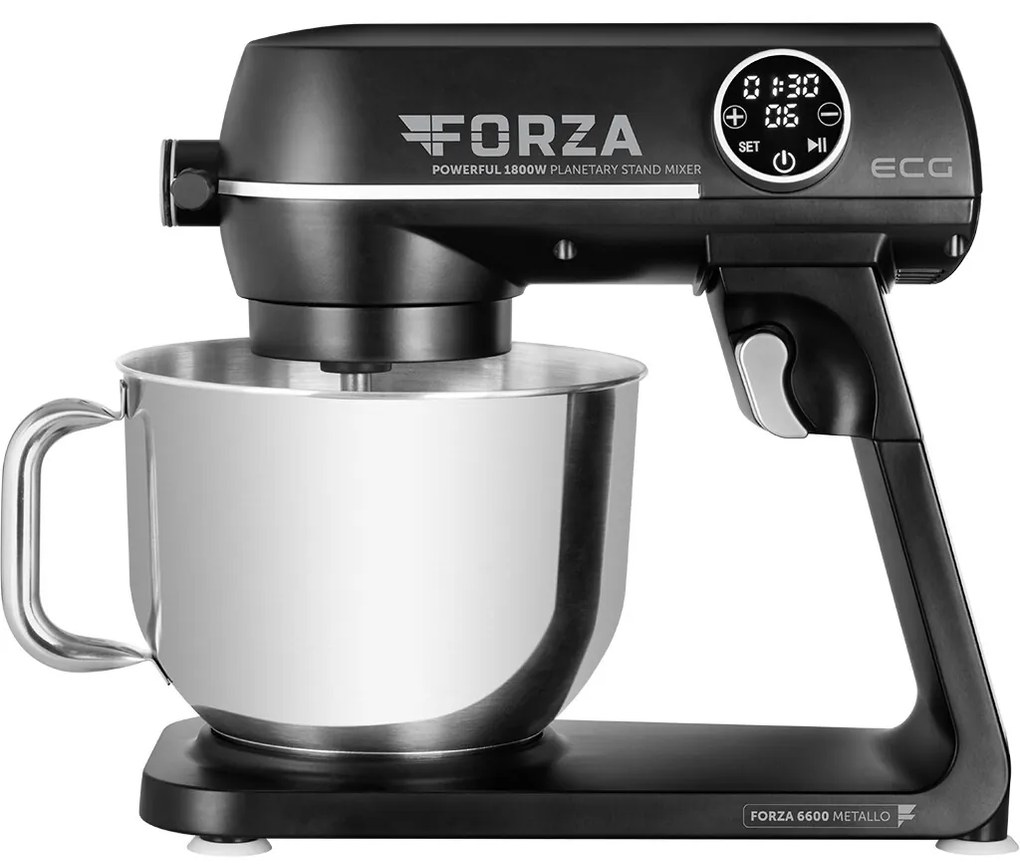 ECG Forza 6600 Metallo Nero konyhai robotgép