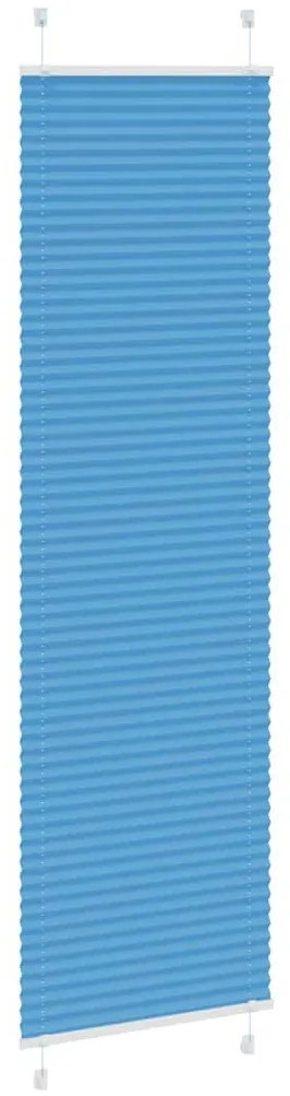 pliszírozott redőny kék 55x200 cm Szövetszélesség 54,4 cm
