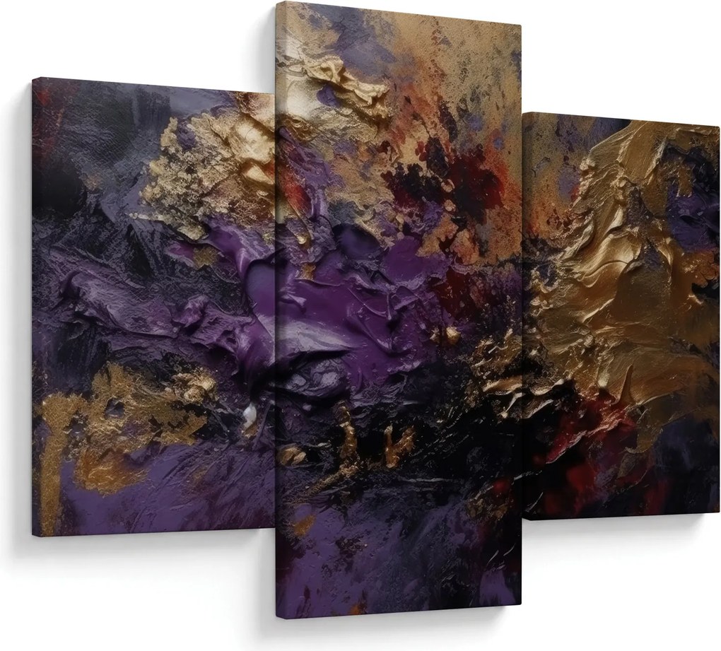 Kép - Texturált absztrakció (90x60 cm)