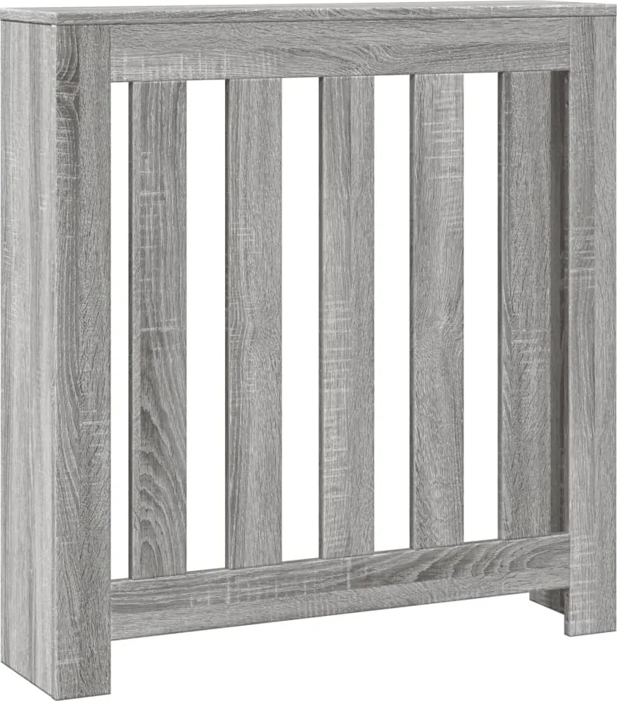 vidaXL szürke sonoma szerelt fa radiátorburkolat 78 x 20 x 82 cm