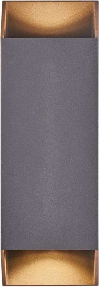 NORDLUX 2218221050 NICO Modern Kültéri Fali Lámpa Antracit GU10 IP54