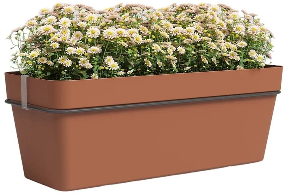 Újrahasznosított műanyag függő önöntözős láda 50 cm Capri – Artevasi