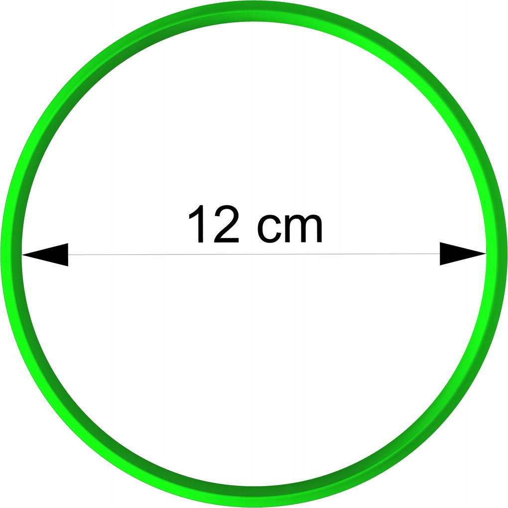 Mézeskalács lyukasztó gombóc geometrikus figurák kör 12cm