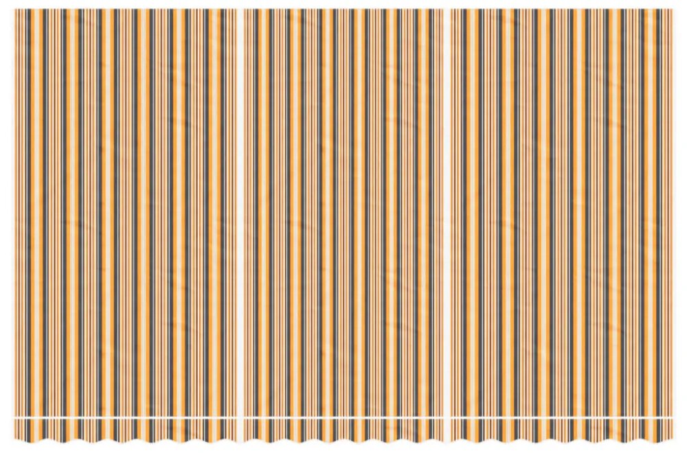 többszínű csíkos pótszövet napellenzőhöz 5 x 3 m