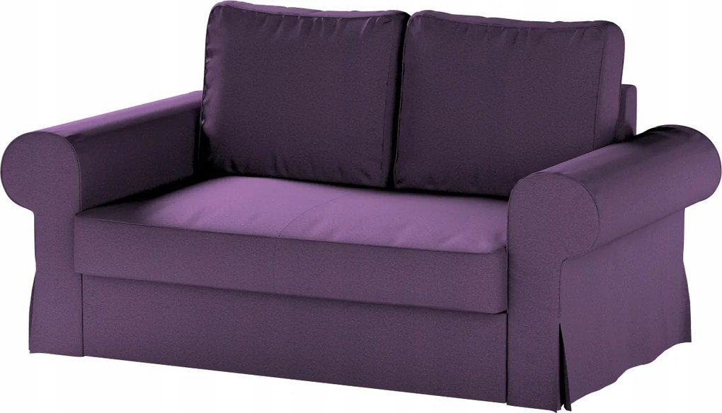 Dekoria Backabro 2 személyes összecsukható kanapé huzat Ikea rózsaszín