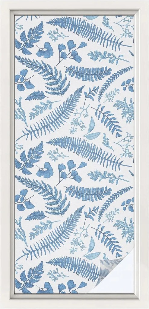 Öntapadós Ablakfólia Adatvédelem Botanikus minta 50x116