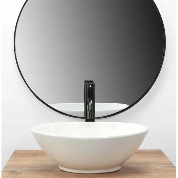 REA-U5804 - Ráépíthető mosdó PAMELA MINI 26,5x40 cm kerámia/fényes fehér