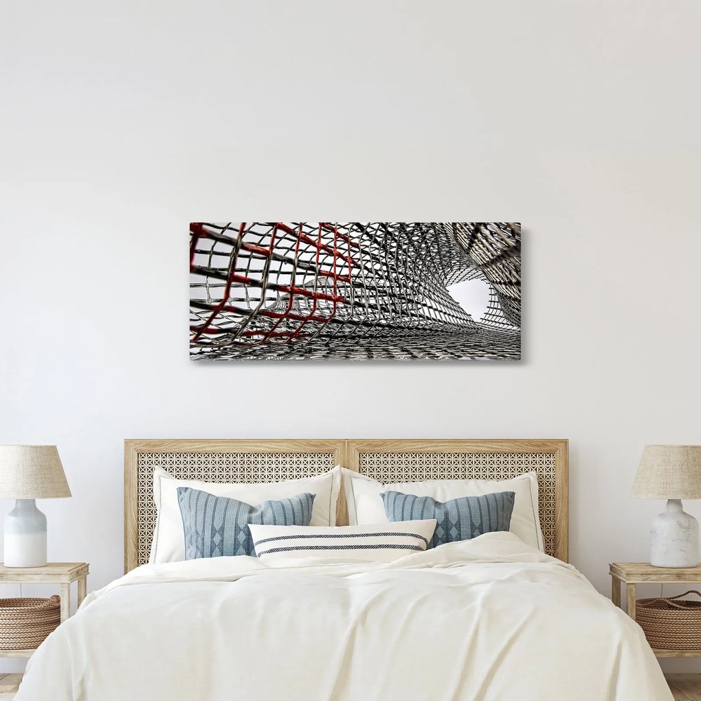 Egy vasszerkezet képe (120x50 cm)