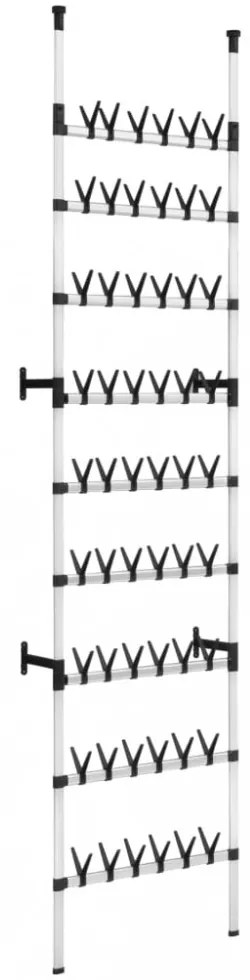 alumínium teleszkópos cipőtartó rudakkal