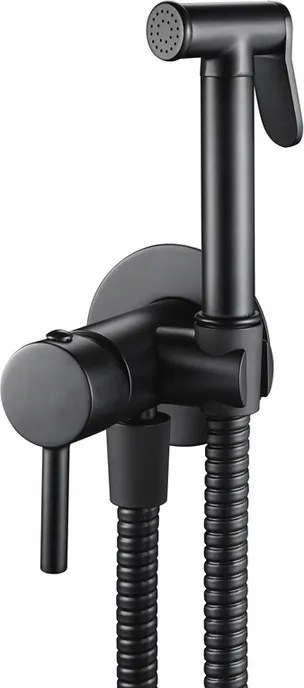 Süllyesztett bidé csaptelep fekete matt