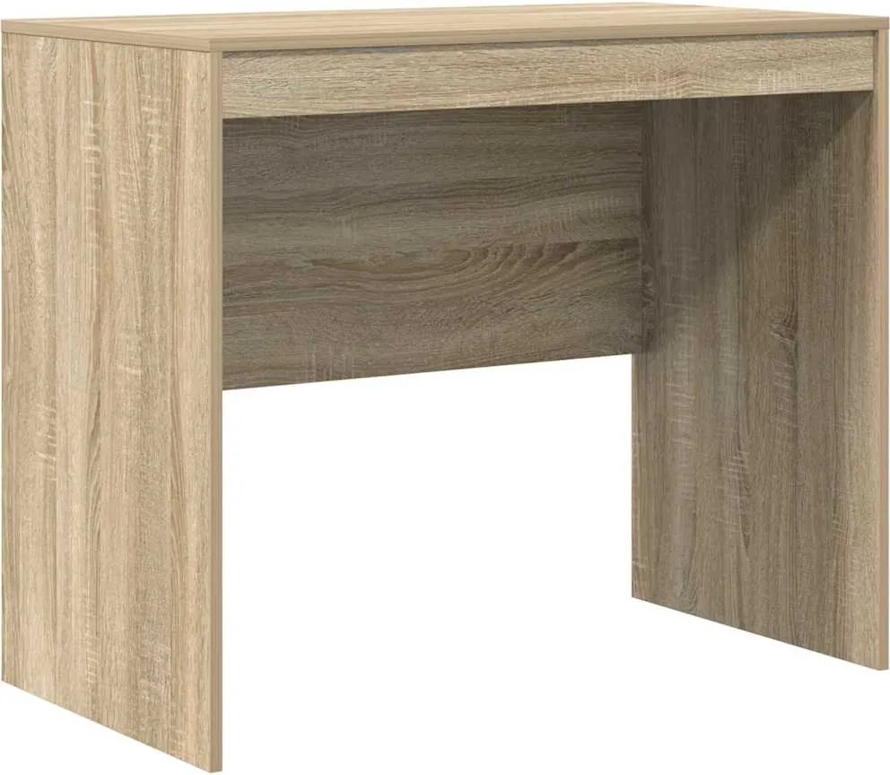 vidaXL Asztal Sonoma tölgy 90 x 50 x 76 cm