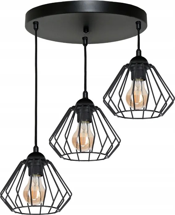 Függőlámpa Wire 3 vezetékes lámpabúra LED-es