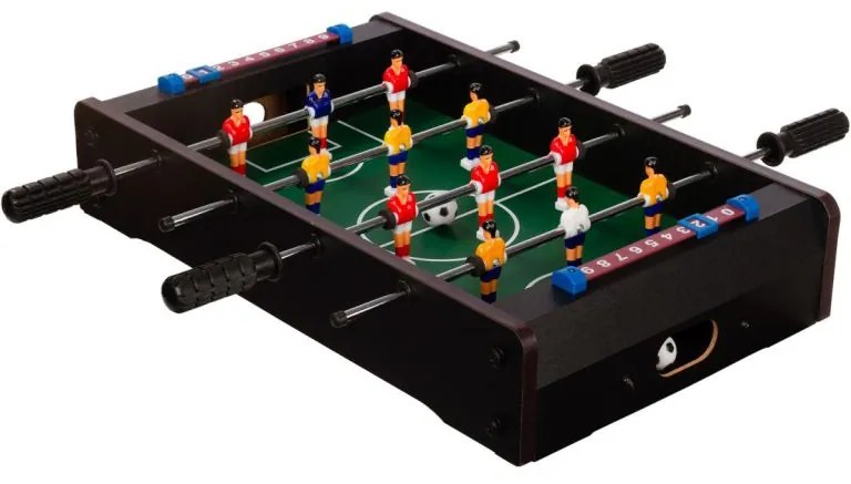GamesPlanet® Csocsóasztal mini DUNDEE Fekete 51 x 31 cm
