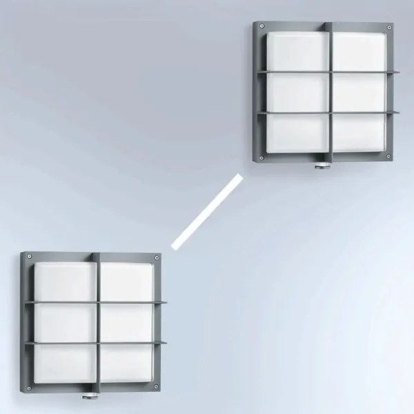 STEINEL 053031- LED Kültéri fali lámpa érzékelővel L691 LED/9W/230V IP44