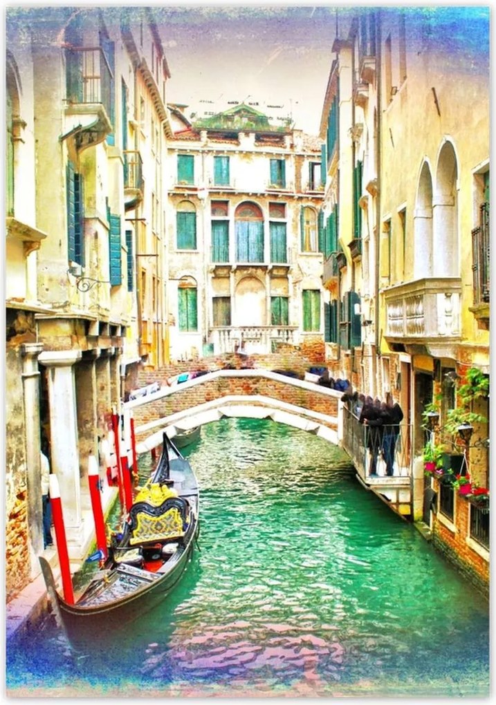 Poszterek 70x100 Szerelmes nyaralás Velence