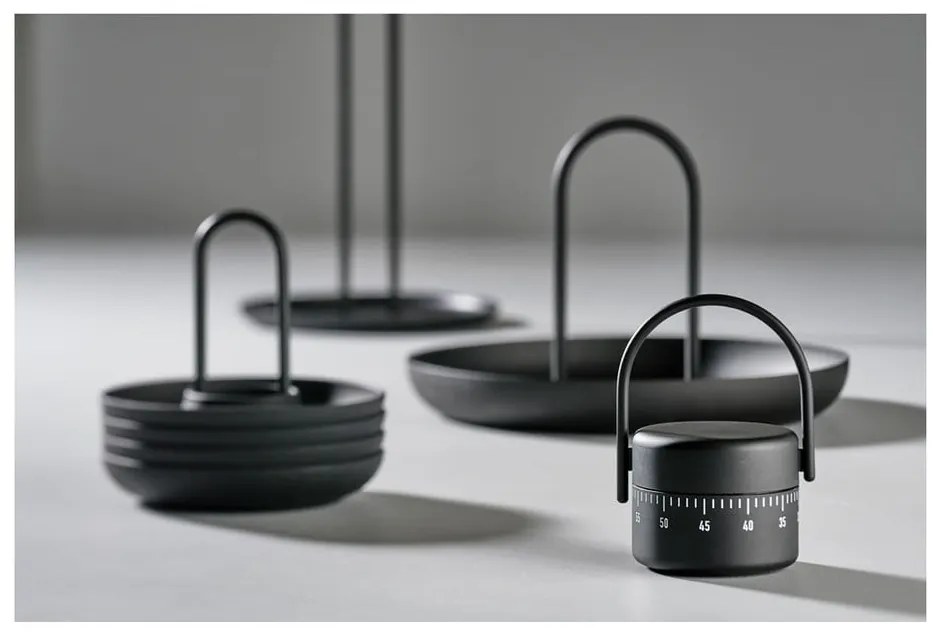 Singles fekete konyhai analóg időmérő - Zone