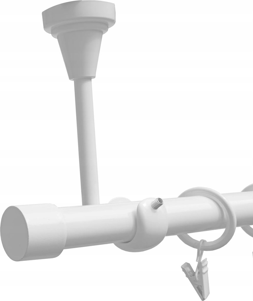 Mennyezeti Függönykarnis Fehér 19mm Luna 280cm csendes