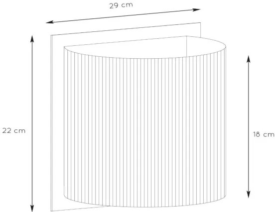 Lucide 03229/01/30 - Fali lámpa MAGIUS 1xE27/40W/230V bambusz