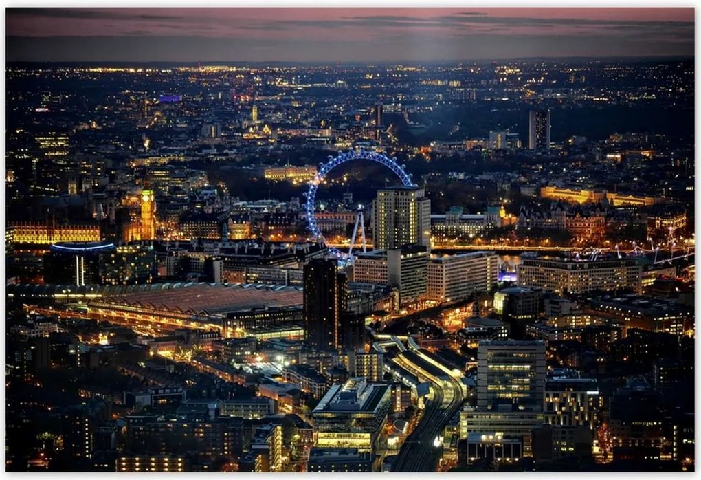 Poszterek 185x125 London éjszaka