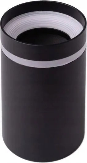 Ecolight Falra szerelhető mennyezeti spot fekete 1xGU10 35W kerek alumínium