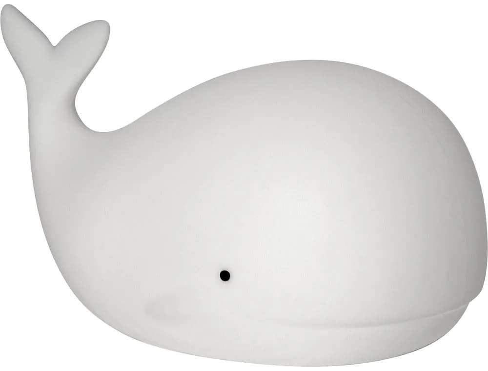 Fehér LED gyerek éjjeli lámpa Whale - Star Trading