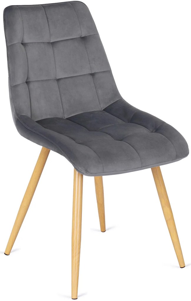 Szürke Bársony Étkezőszék RODRI