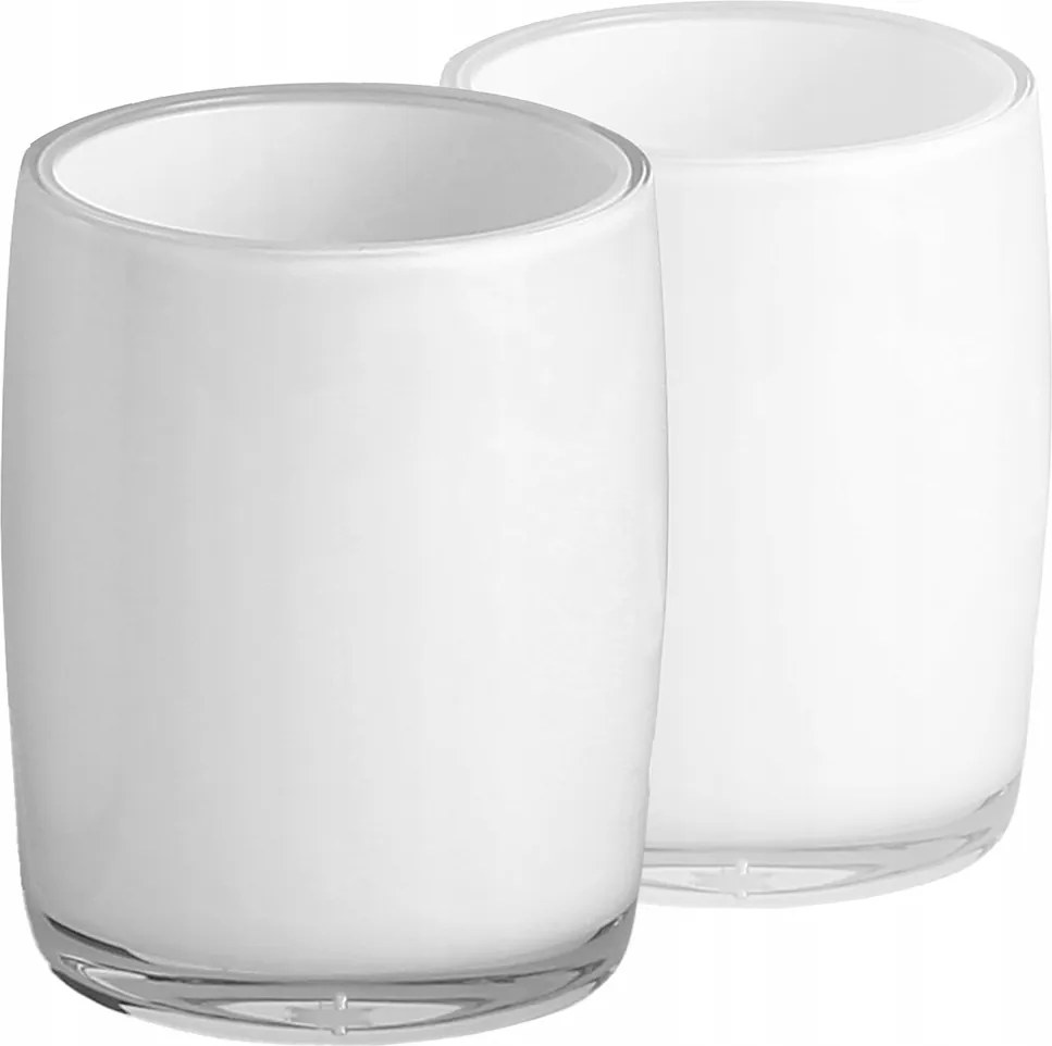 Fürdőszobai Bögre Fogkefe Paszta Fehér tartály könnyű strapabíró divatos