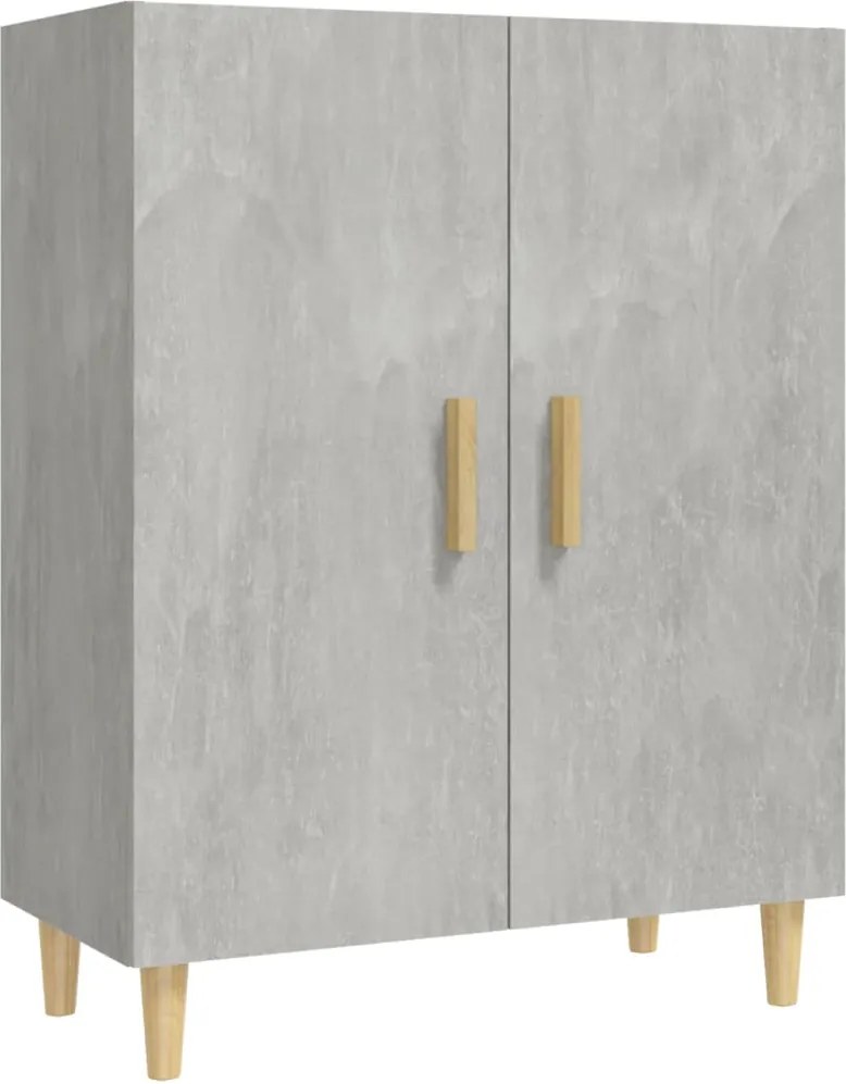vidaXL betonszürke szerelt fa tálalószekrény 70 x 34 x 90 cm