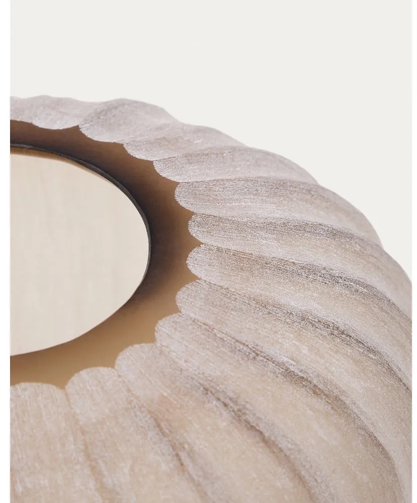 Bézs üveg váza (magasság 27 cm) Lumia – Kave Home