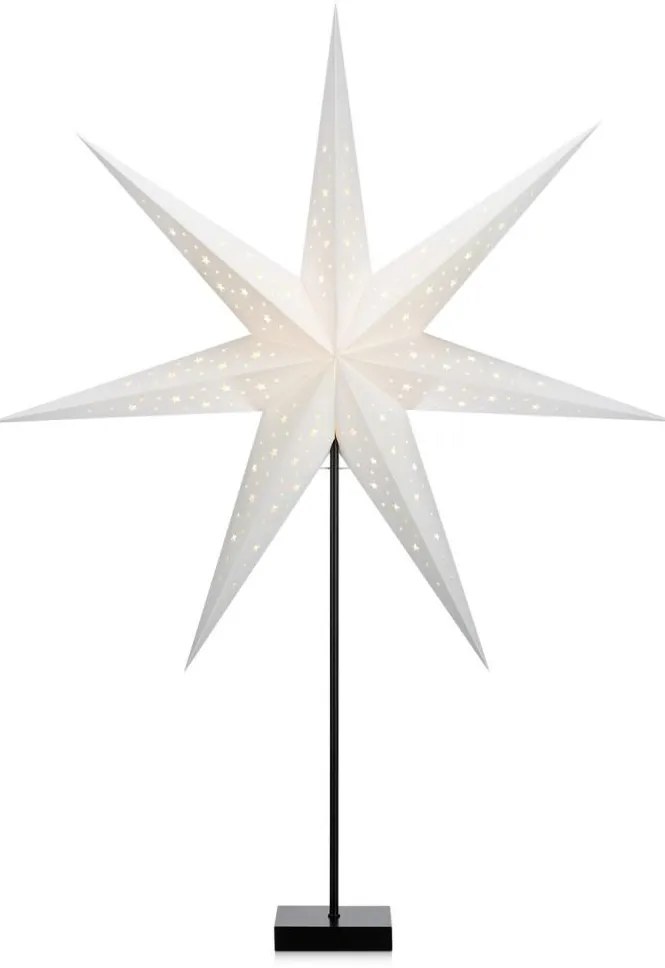 Markslöjd 704511 - Karácsonyi dekoráció SOLVALAA 1xE14/25W/230V fehér/fa