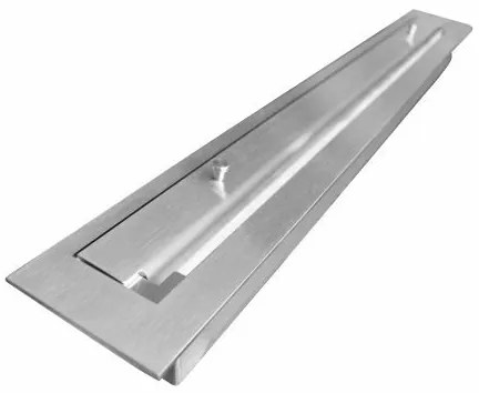 InFire - Sarok BIO kandalló 100x50 cm 3kW kétoldalú