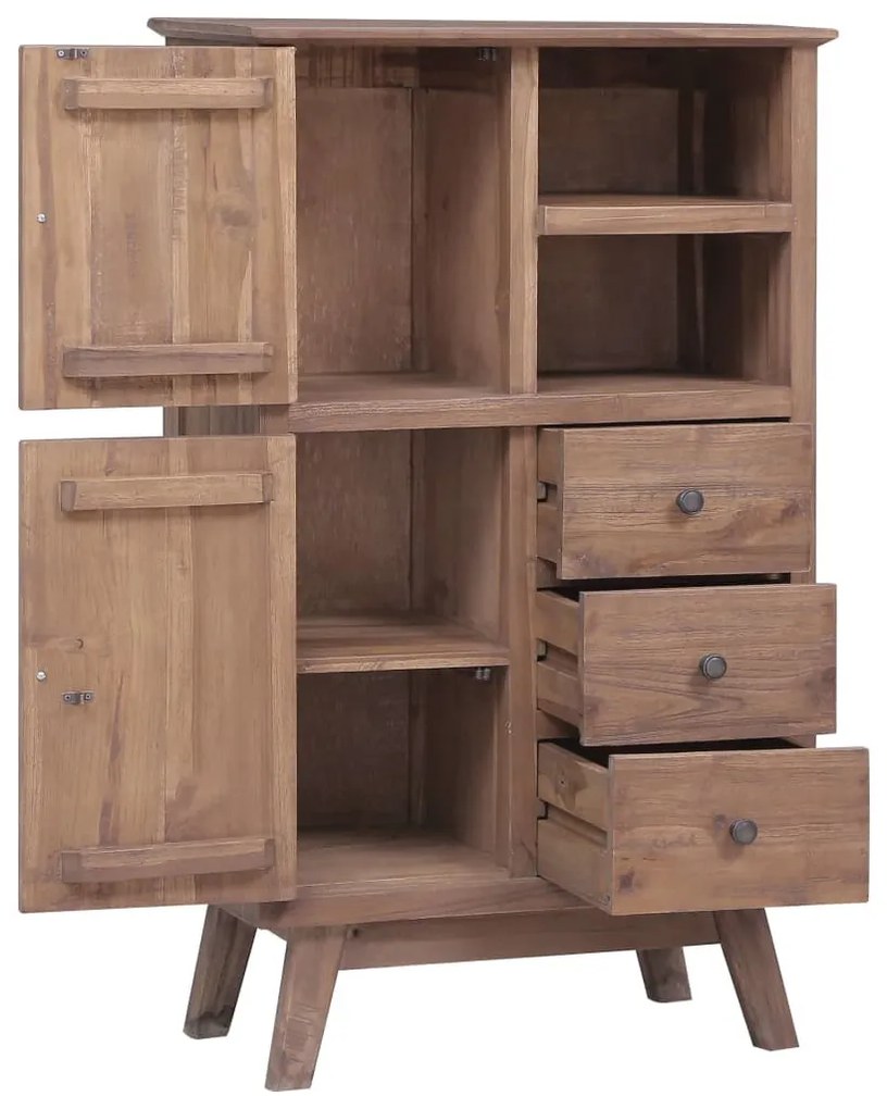 Tömör tíkfa tálalószekrény 60 x 30 x 100 cm